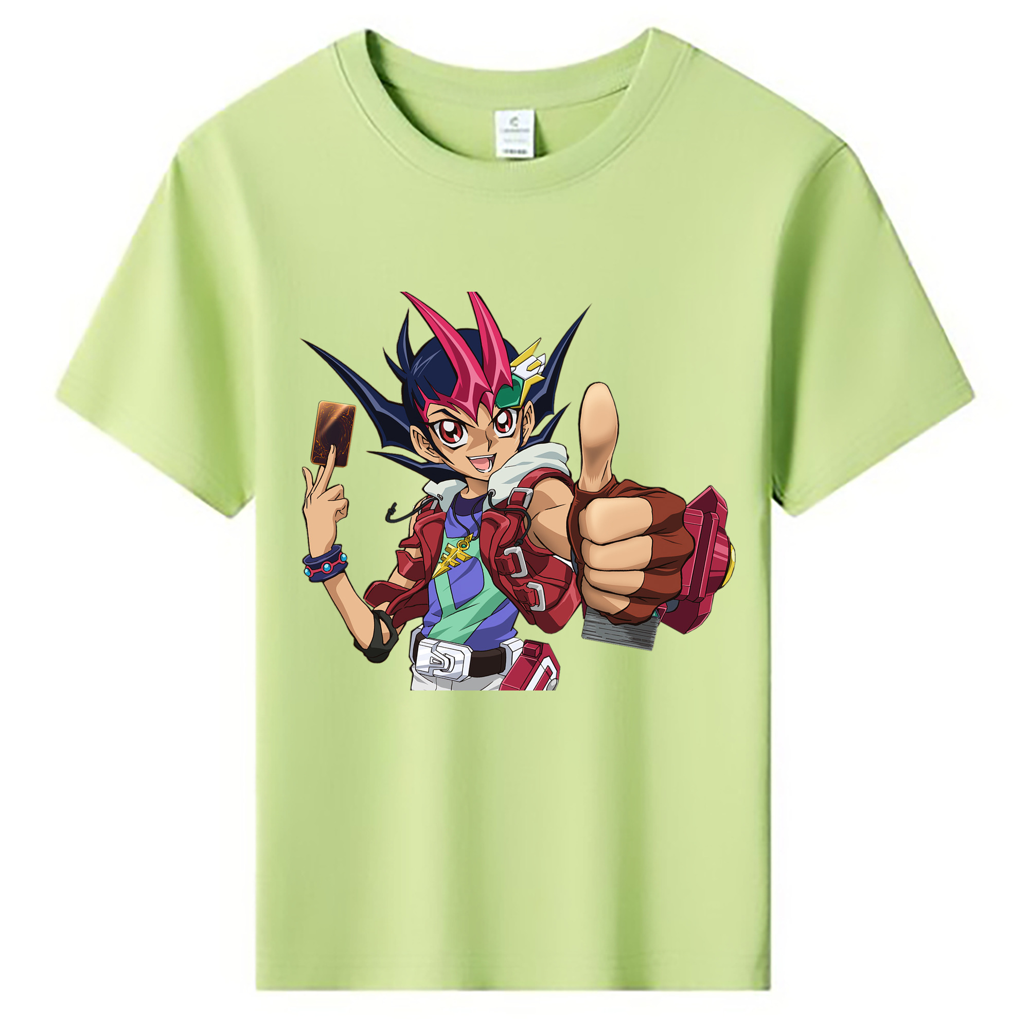 （画像用） 遊☆戯☆王 Yu-Gi-Oh! 綿100％キッズTシャツ（フロントプリント）
